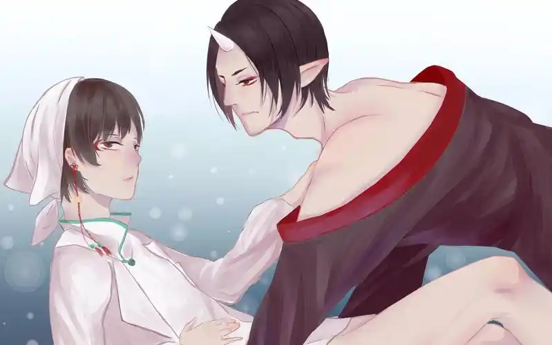 鬼灯的冷彻鬼灯x白泽板绘我的妈好甜