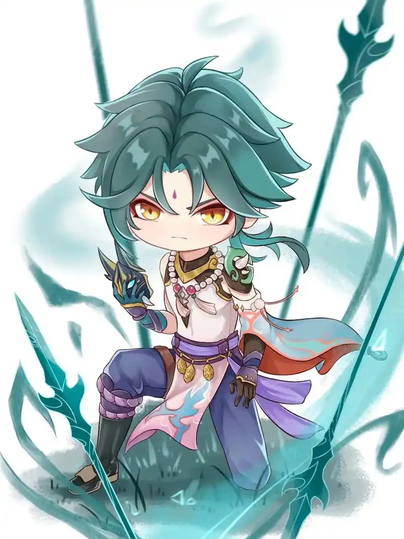 宝子们想看的q版魈宝 - 抖音