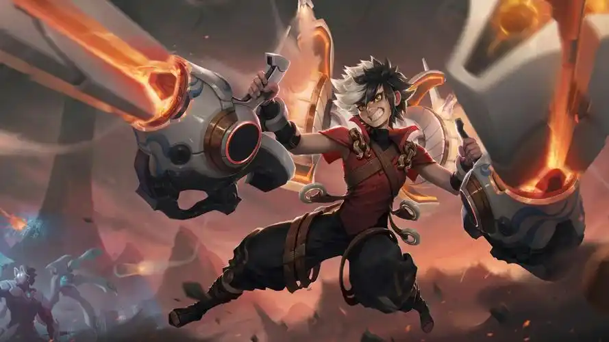 王者荣耀蒙犽烈炮小子皮肤壁纸图片