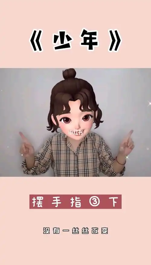 少年手势舞