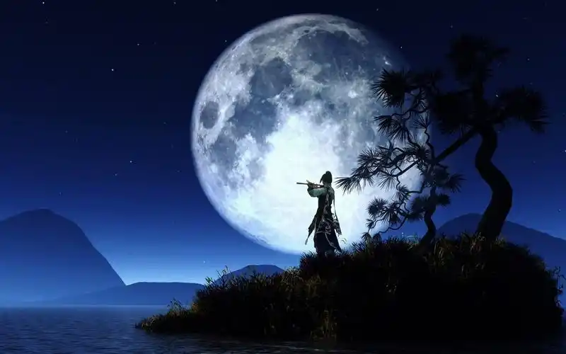 其它 《聆听——月下等你》 那种思念的煎熬 让人倍受折磨 多想在这个