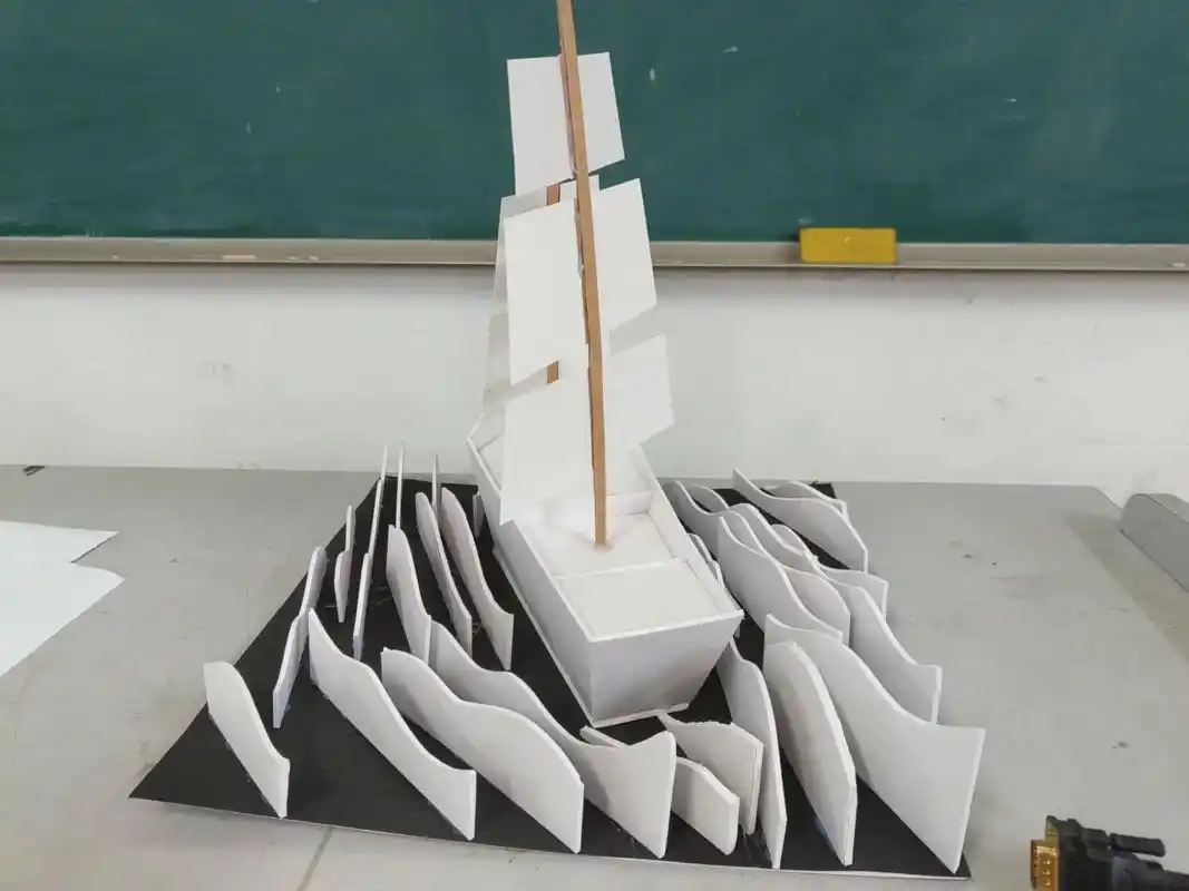 立体构成面的构成 造型有借鉴