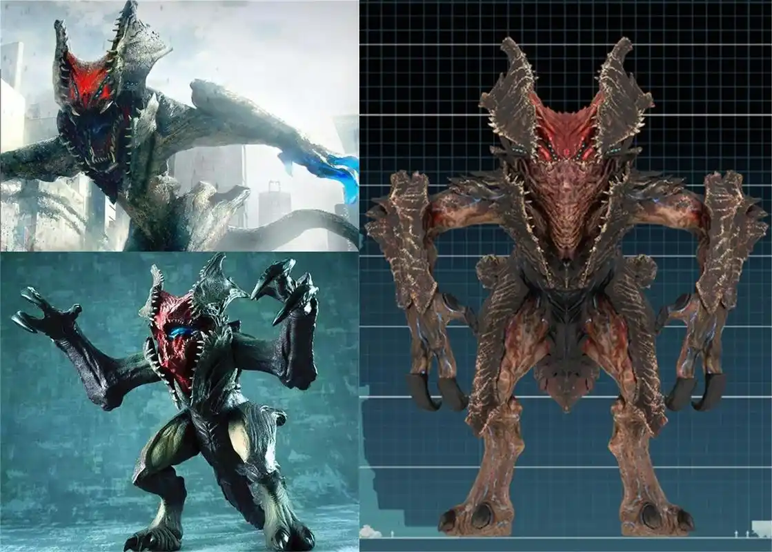《环太平洋2》曝4大怪兽档案,8000吨超大怪兽强悍登场