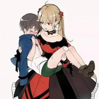 情头动漫一男一女可爱动漫情侣头像一男一女可爱高清图片头像