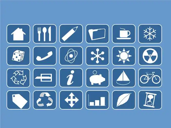 小插图模板生活与工作类蓝色系页ppt4页