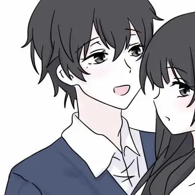 可爱卡通呆萌cp头像情侣超火图片_情侣动漫头像_头像屋