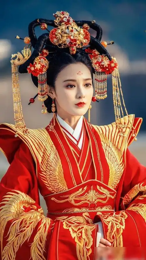 影视剧中多位女明星的古装嫁衣造型,你最喜欢谁|演员|景甜|唐嫣