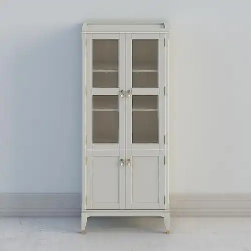 jm511-a双门书柜3d模型