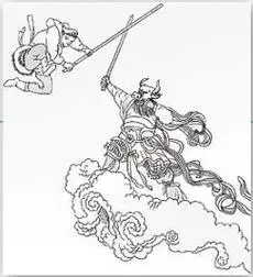 牛魔王简笔画步骤