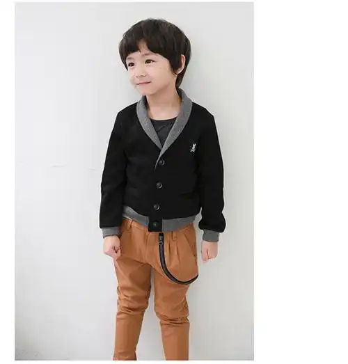 童装一件代发男童休闲外套 春秋装新款全外贸宝宝开衫西装[2-6岁]