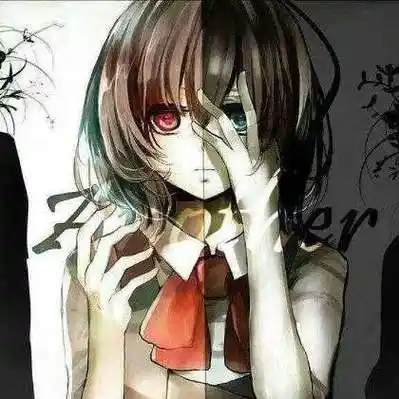 求类似于这种图片的,双面性,一半善,一半恶(qq头像) - 你问我答网