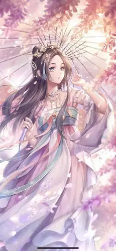 马克笔手绘 |高清壁纸,动漫女生,运气不够的时候,试试勇气