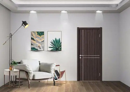 圣象木门现代简约零度木门js032效果图