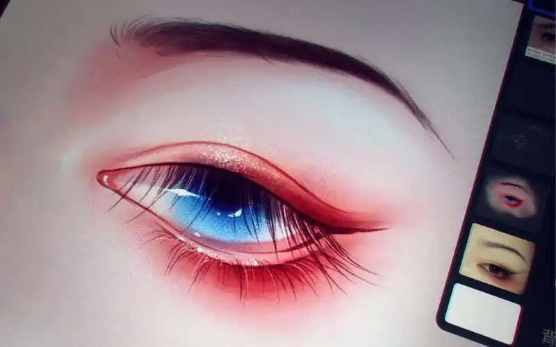 【青尘手绘】盘最受欢迎的古风女子眼睛