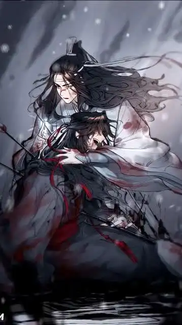 魔道祖师:魏无羡为忘机挡剑,蓝湛满脸痛苦,最后只有他自己的嘴角却笑