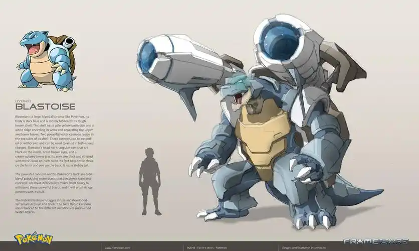 机械化的宠物小精灵,你喜欢吗?