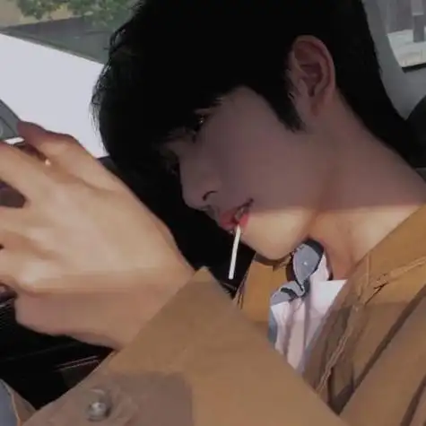 帅气冷酷帅哥头像过随遇而安的生活