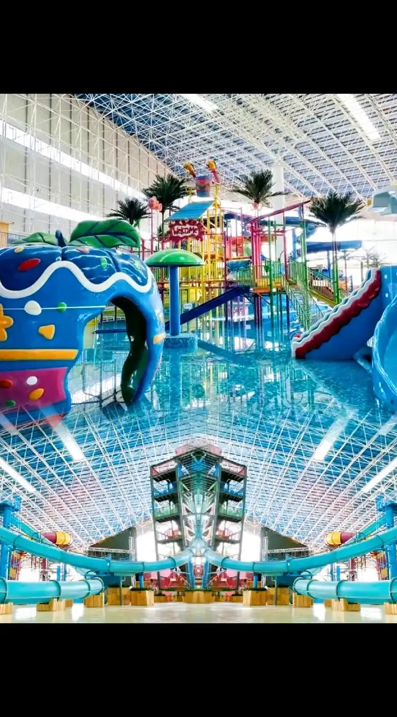 小白河温泉水世界.这个炎热的夏天怎么能不玩水呢!