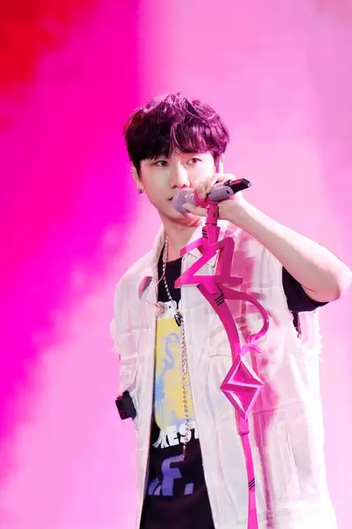 汪苏泷把音乐节开成演唱会##汪苏泷21粉色麦架好细节