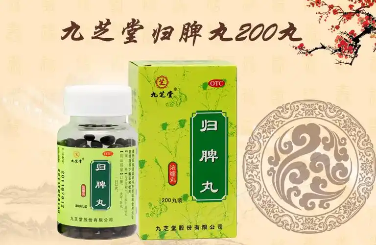 九芝堂归脾丸200丸盒益气健脾胃养血安神失眠多梦心悸口服中药正品