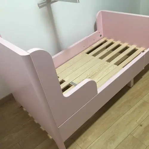 儿童宜家国内代购布松纳可加加长型童床伸缩床架儿童床