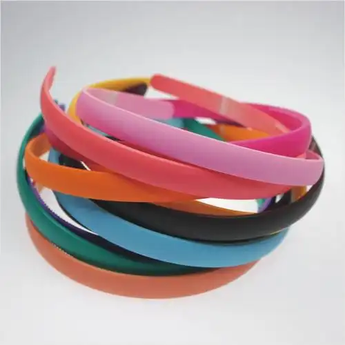 110120119新款1.3cm长卖经典光板橡皮漆头箍