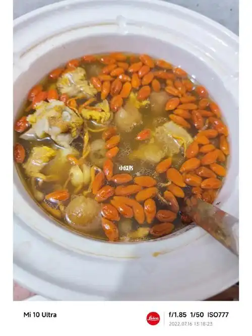 龙眼排骨枸杞汤