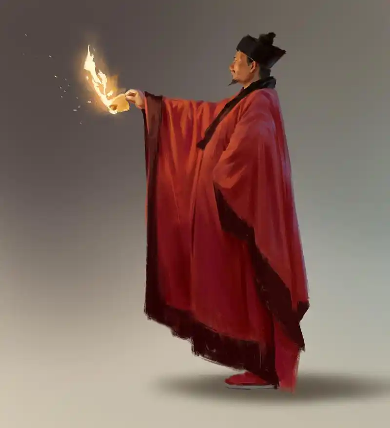 道士|插画|概念设定|画画的9527_原创作品-站酷zcool