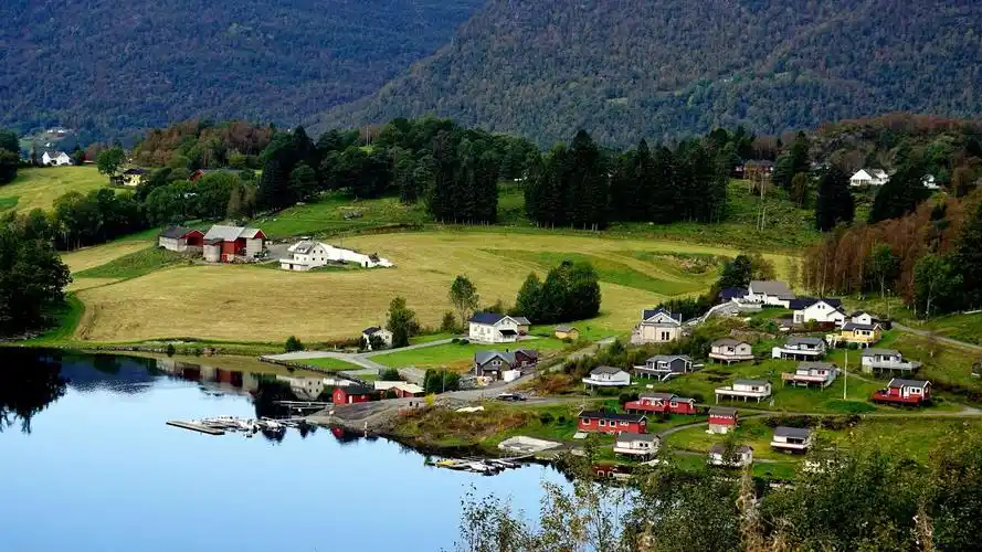 北欧的小镇和村庄