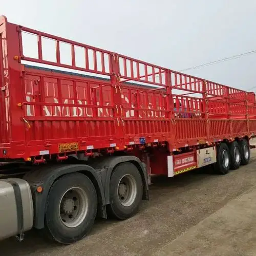 公告统一参数13米低栏半挂车价格