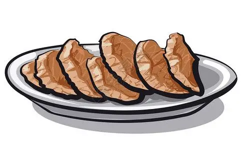 青鱼肝插画_青鱼肝卡通_青鱼肝插图_手绘_板绘_摄图网