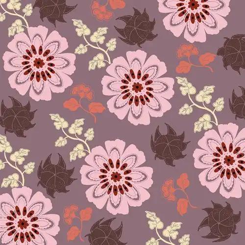 四方连续植物篇 - 原创作品 - 站酷(zcool)