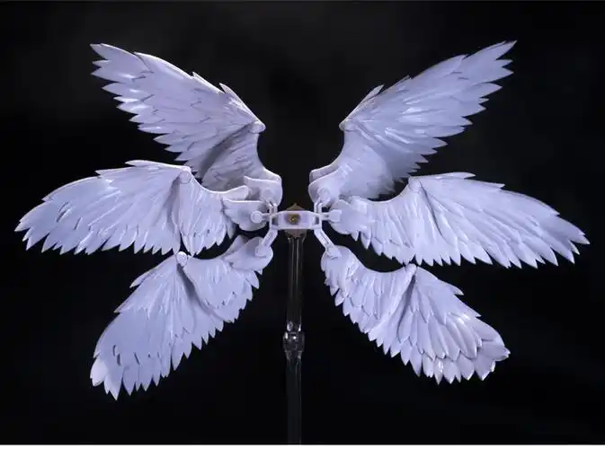 现货rcw 拼装模型 六翼天使机娘 翅膀套件 机娘通用改件/配件包 现货