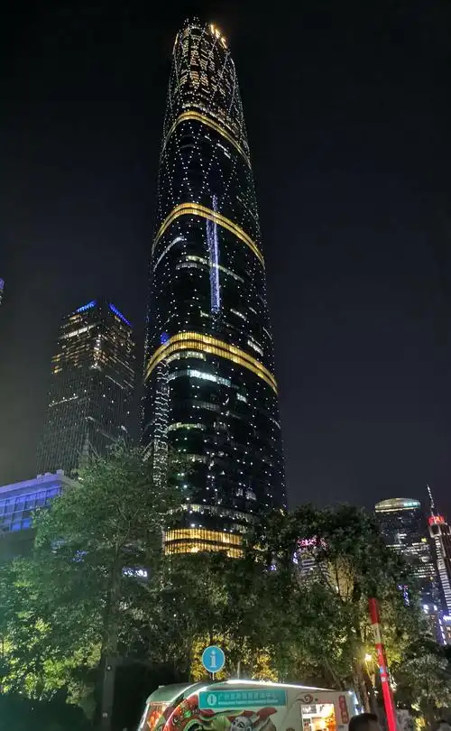 珠江新城的夜晚