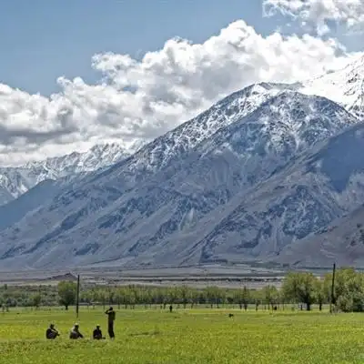 高清自然风光秀丽雪山景色图片_风景头像_美头网