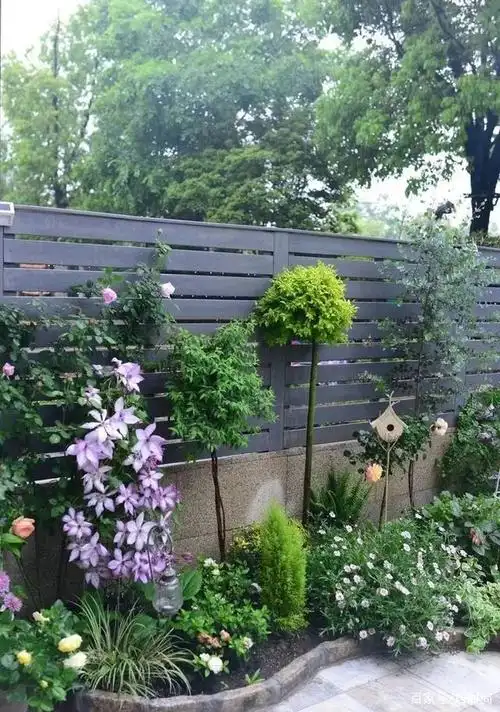 为了这个45㎡小院子,坚持买了一楼,打造成花园后比别墅还好看