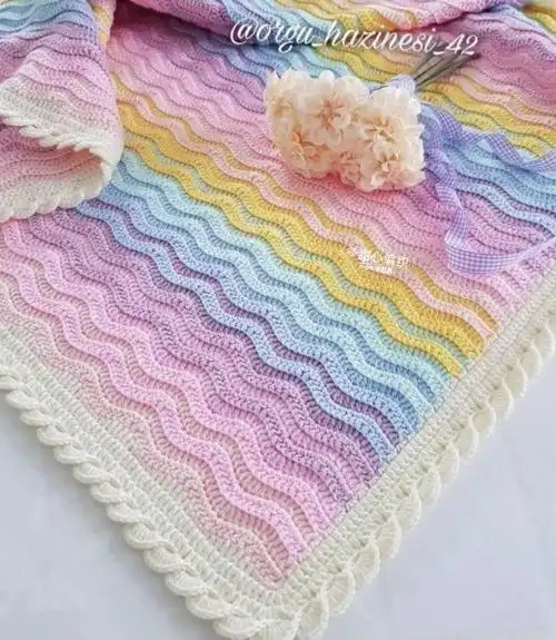 彩虹毯(后附图解)