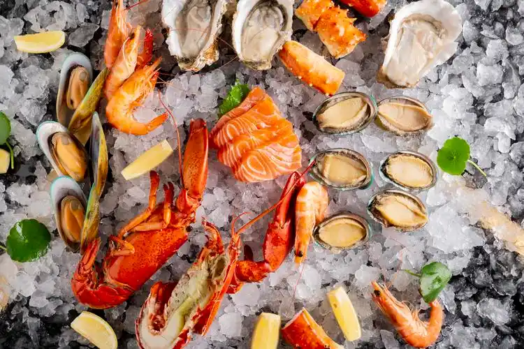 深圳大中华喜来登酒店mezzo意大利餐厅双人海鲜拼盘