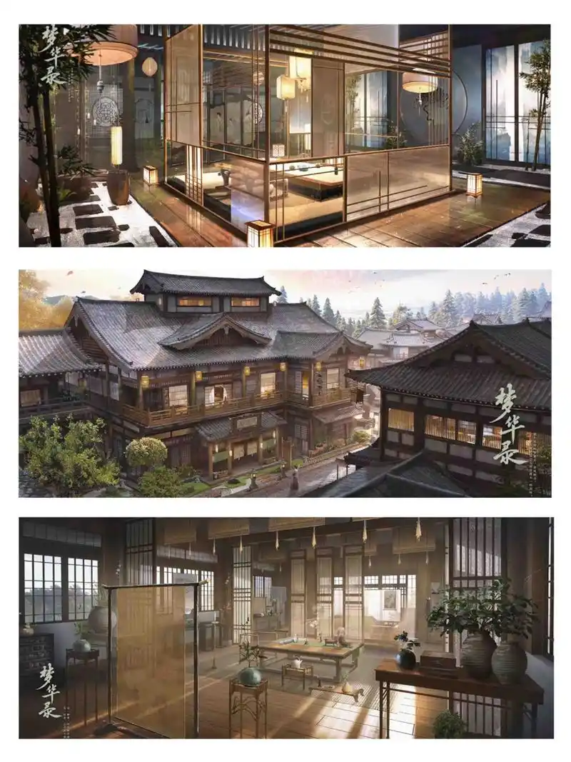 戏剧影视美术设计 | 《梦华录》气氛图分享 古代气氛图         (戏美