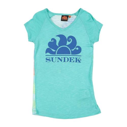 sundek松石绿t恤|t-shirt