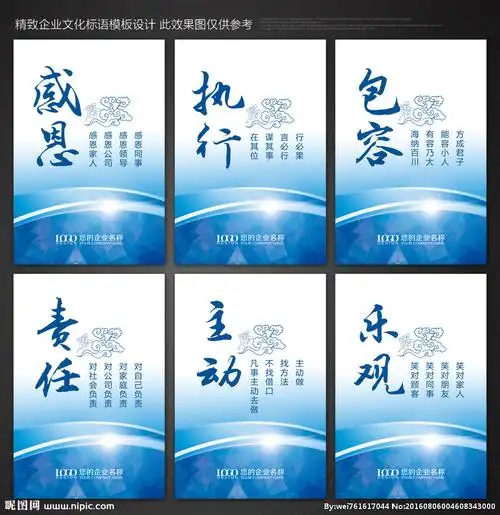 企业文化标语图片