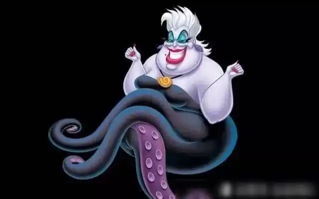 迪士尼公主变日本画风艾莎魔法失控看到乌苏拉我太难了