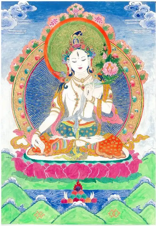 白度母 - 堆糖,美图壁纸兴趣社区