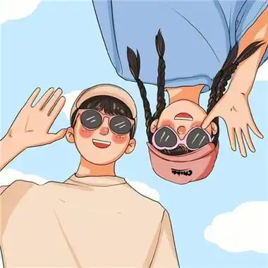 很有爱的情头一左一右精致卡通 很暖心的又很有爱的情头-腾牛个性网