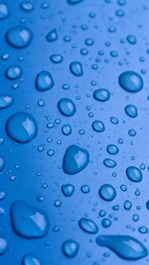 壁纸 许多水滴,蓝色背景 1920x1200 hd 高清壁纸, 图片, 照片