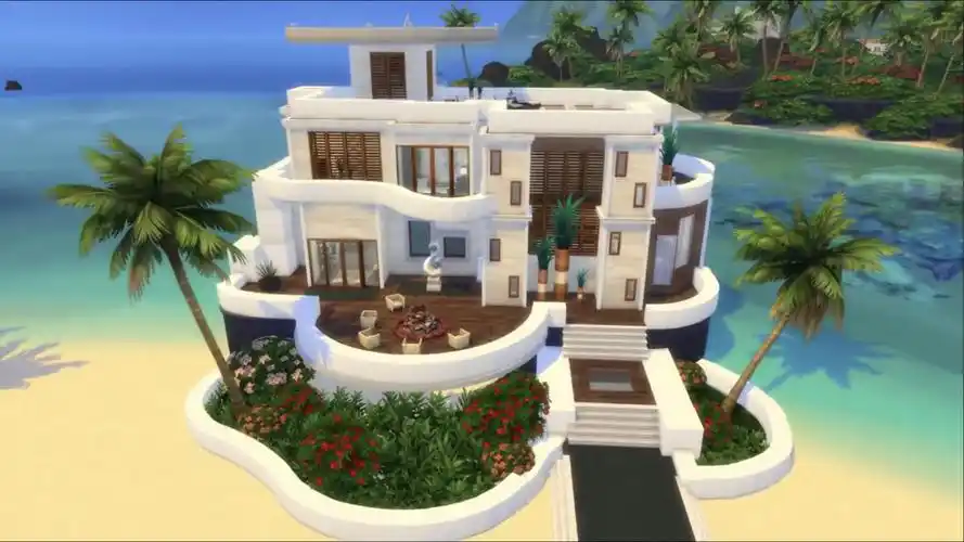 明日之后建筑现代海滩别墅图文介绍抢先看