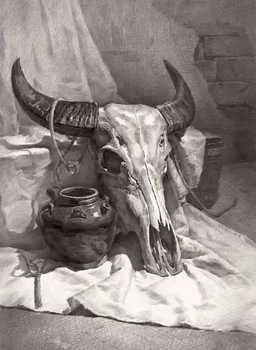 精微素描绘画作品欣赏