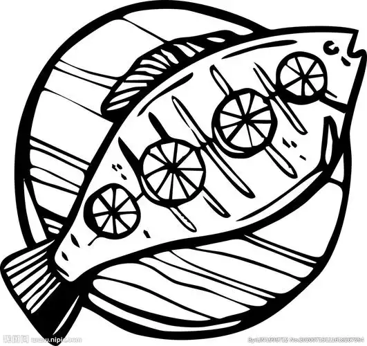 烤鱼设计图__其他_动漫动画_设计图库_昵图网nipic.com