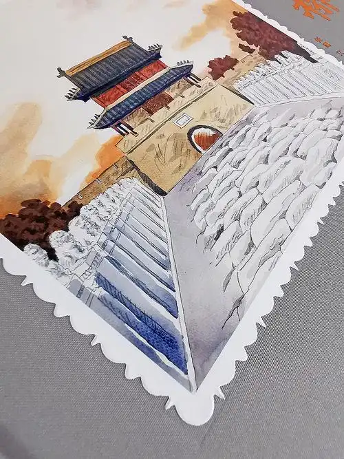 绘本书籍设计《卢沟桥》