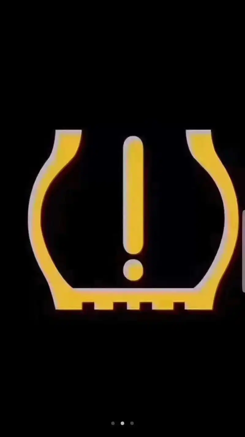 当您的车子出现这个标志不要慌#胎压监测 - 抖音